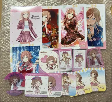 학원 아이돌 마스터 학마스 히메사키 리나마토 묶음 판매 브로마이드 코스터