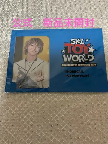 아이엔 toy world 폰콜 라이브 포토카드