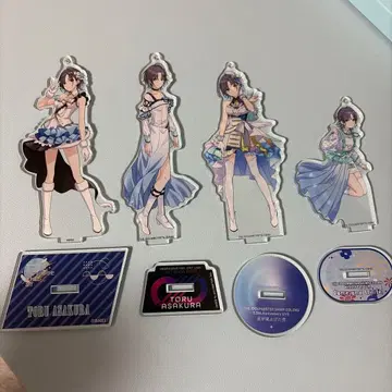 아사쿠라 토오루 아크릴 스탠드 4종