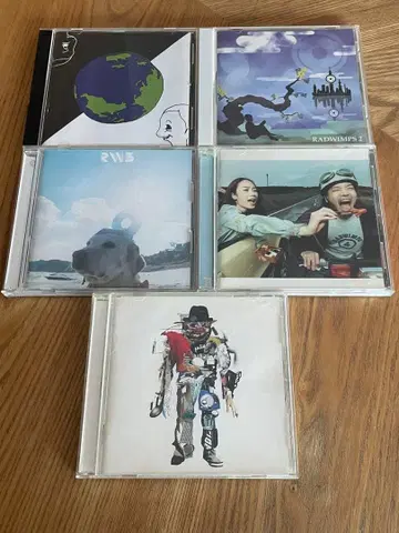 RADWIMPS CD 5장 세트