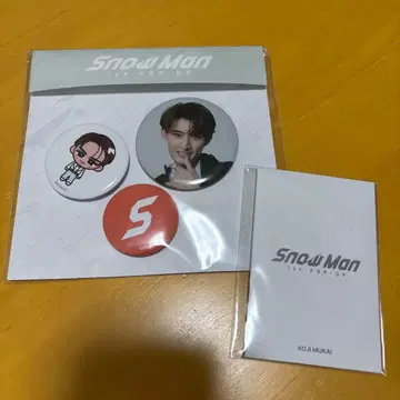 [ 무카이 코지 ] SnowMan 한국 POPUP 굿즈 2세트