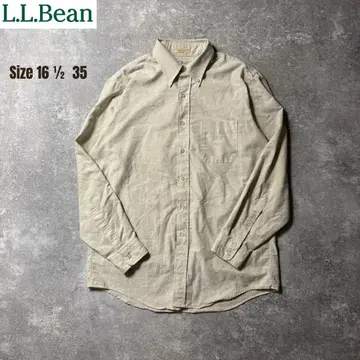 L.L.Bean USA제 버튼 다운 셔츠 L 베이지 archive