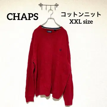 CHAPS 챕스 랄프 로렌 코튼 니트 XXL 면 100%
