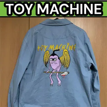 [ M 사이즈 ] toy machine 토이머신 코튼 워크 자켓