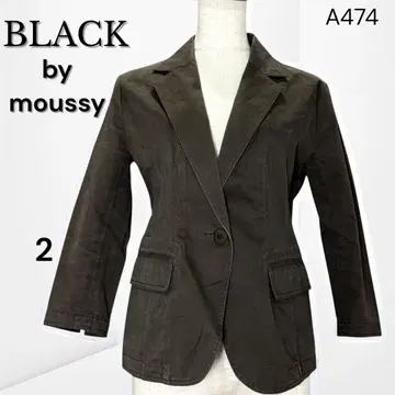 [블랙 바이 마우지] 코튼 테일러드 자켓 베이직 캐주얼