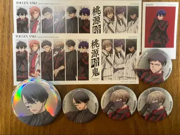 베이스 야드 도쿄 도원암귀 캔뱃지 스티커 특전 카드