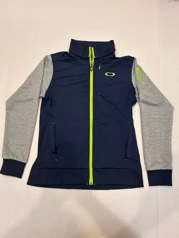 OAKLEY 지퍼 자켓 네이비/그레이