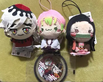 귀멸의 칼날 SD 인형, 모찌피코 마스코트 코스터 세트