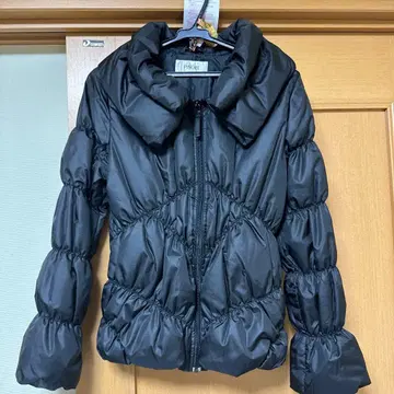 PINORE 블랙 다운 자켓 38