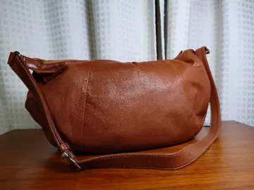 츠치야 가방 쉬폰 멜렝게 숄더백 브라운