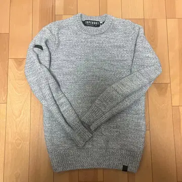 SUPERDRY 니트 스웨터 M 그레이