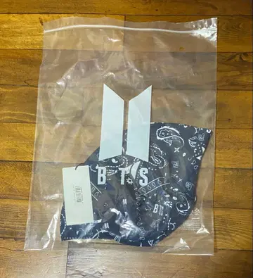 새상품 미사용 택 포함 BTS 럭키 박스 페이즐리 무늬 버킷 햇