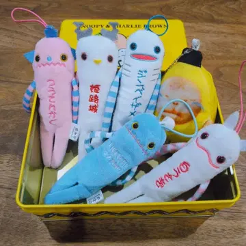 모케케 모케케 5개 바나나맨 봉제 인형 키링 묶음 판매