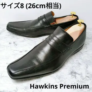 호킨스 프리미엄 코인 로퍼 비즈니스 슈즈 26 가죽.