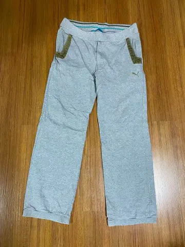 PUMA 그레이 저지 팬츠