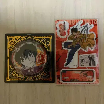 사카모토 데이즈 나구모 생일 캔뱃지 명장면 디오라마 피규어