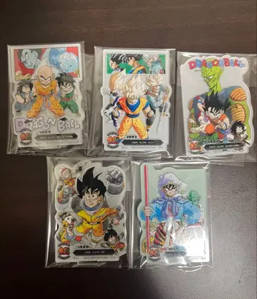 제일복권 드래곤볼 40th 그 첫 번째 F상 아크릴 5종