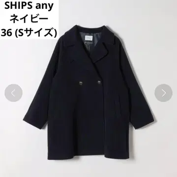 SHIPS any: PONTETORTO 스탠드 & 더블 칼라 코트