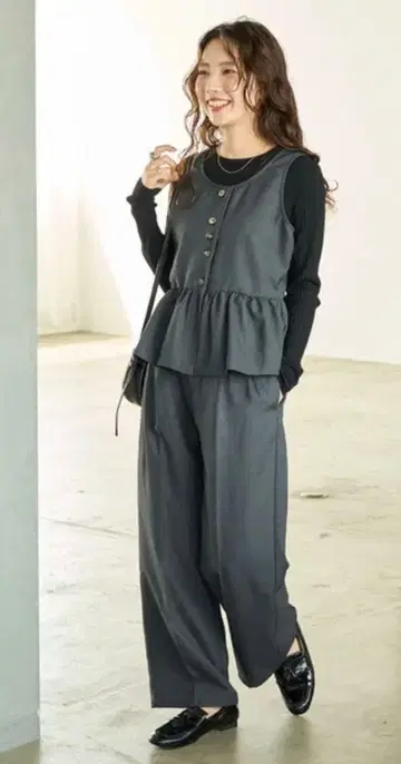 FREAK'S STORE 페플럼 베스트 튜닉 셋업 [ 새상품 ]