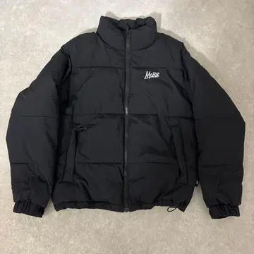 MOBB 블랙 다운 자켓 S 사이즈