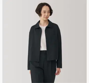 무인양품 발수 자켓 블랙