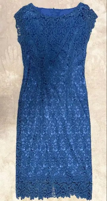 페넬로페 요한슨 네이비 레이스 원피스 M