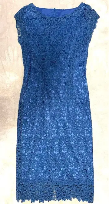 페넬로페 요한슨 네이비 레이스 원피스 M