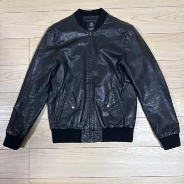 US 산겐자야 가죽 자켓 ZIG-ZAG SELECTED JEANS