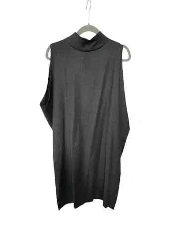 미즈이로인드 하이넥 슬리브리스 원피스