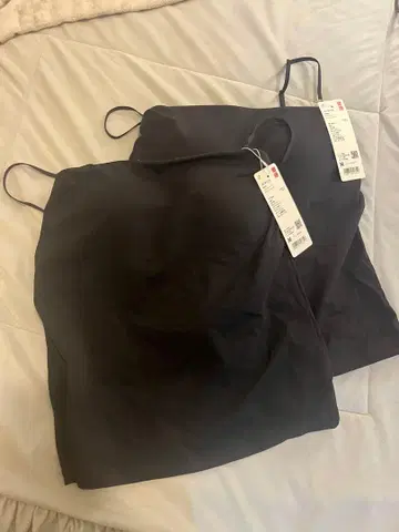 [ 미사용 새상품 ] AIRism 브라 튜브탑 2개 세트