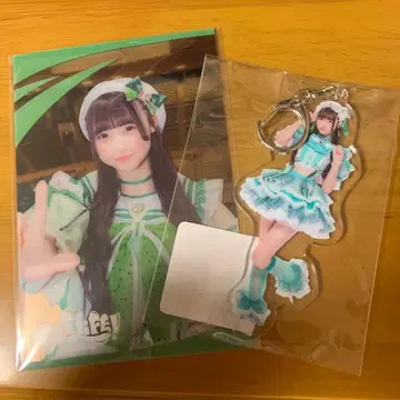 와카바노아 iLiFE! 복권 아크릴 키링 클리어 카드