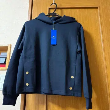 블루 라벨, 네이비 후드 부착 후드티 40