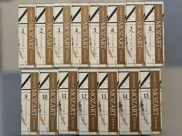 모차르트 전집 COMPLETE MOZART EDITION 제1~15권