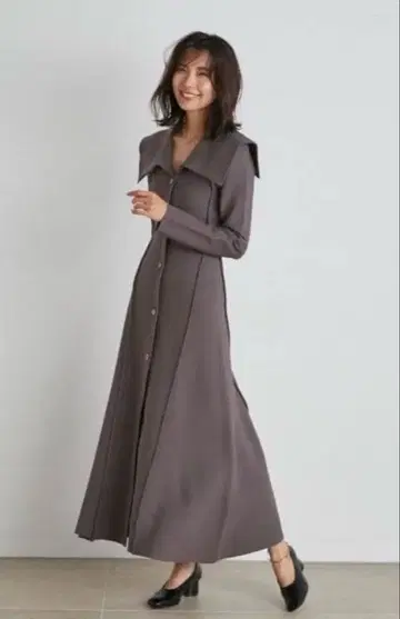 SNIDEL 빅 컬러홀 원피스