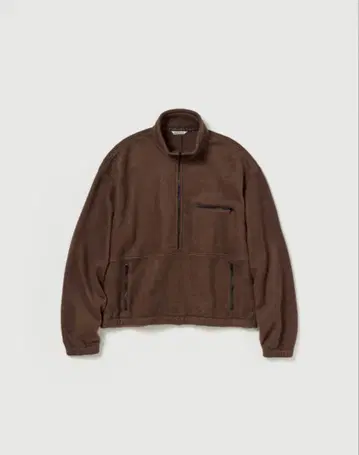 PURE SILK COMFORT FLEECE HALF ZIP P/O