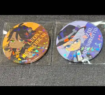 트위스테 홀로 캔뱃지 CHIBI STYLE 아즐 레오나