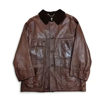 80's C.P.COMPANY - Leather Jacket