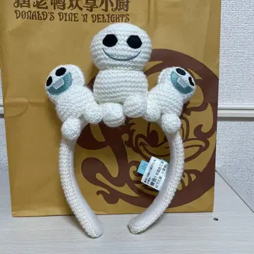 홍콩 디즈니 스노우 기즈 머리띠 눈사람 안나