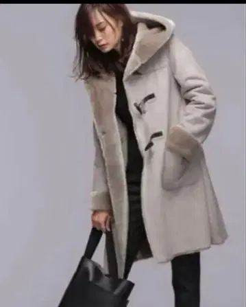 나노 유니버스 nano universe 페이크 무스탕 더플 코트