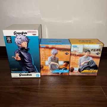 주술회전 피규어 3체 고죠 사토루 게토 스구루 Yumemirize