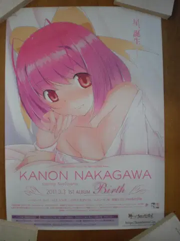 나카가와 카논 신만이 아는 세계 B2 포스터 히가시야마 나오