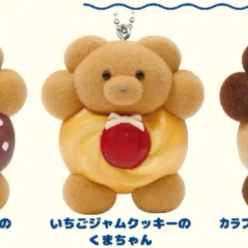 메일리 파라 마스코트 딸기잼 가챠 곰돌이