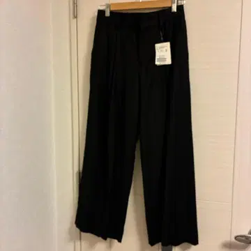 저널 스탠다드 블랙 와이드 팬츠 038 사이즈 택 포함 새상품