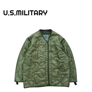 U.S. 밀리터리 80s 퀼팅 라이너 충전솜 자켓 USA