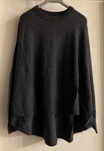 mizuiroind 미즈이로 인드 다크 그레이 니트 긴팔 스웨터