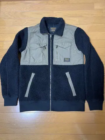 BURTON 플리스 자켓 카키/블랙