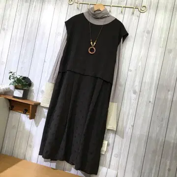 후아이 롱 원피스 도트 4 드럭 스토어즈