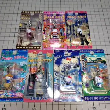 새상품 지역 한정 키티 도쿄 한정판 7개 세트