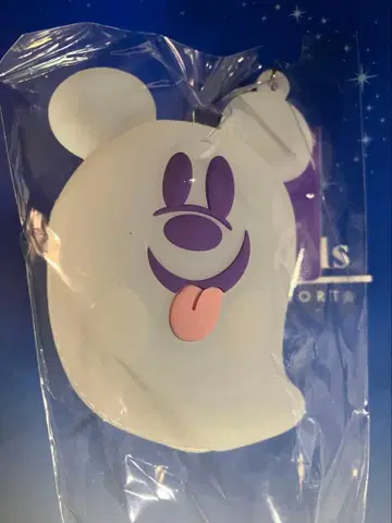 디즈니 할로윈 백참 실리콘 케이스 2025 유령 미키