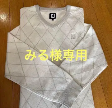 컨디션 최상 FJ 골프 다이아몬드 패턴 골프 스웨터 XL 사이즈